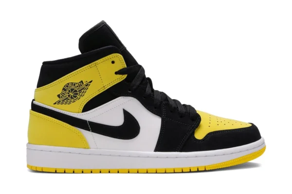 Air Jordan 1 Mid SE 'Yellow Toe' REPS Shoes