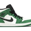 Air Jordan 1 Mid 'Pine Green' REPS Shoes