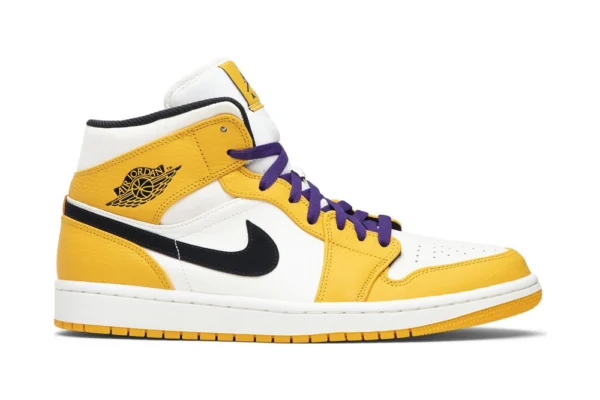 Air Jordan 1 Mid 'Lakers' REPS Shoes