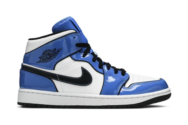Air Jordan 1 Mid SE 'Signal Blue' REPS Shoes