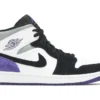 Air Jordan 1 Mid SE Varsity Purple REPS Shoes