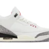 The Rep Air Jordan 3 Retro 'White Cement Reimagined', 100% design accuracy replica shoes. Double protection box Returns are accepted within 14 days.