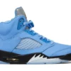 The Air Jordan 5 Retro SE 'UNC', 1:1 top quality replica shoes. Material and shoe type are 100% accurate.