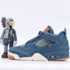 The Air Jordan 4 Levi's Denim, 1:1 top quality reps shoes. Material and shoe type are 100% accurate.
