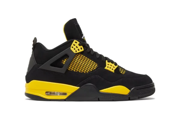The Rep Air Jordan 4 Retro 'Thunder', 1:1 original material and best details. Shop now for fast shipping!