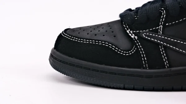 Travis Scott x Air Jordan 1 Low OG SP PS 'Black Phantom' (child) REPS Shoes