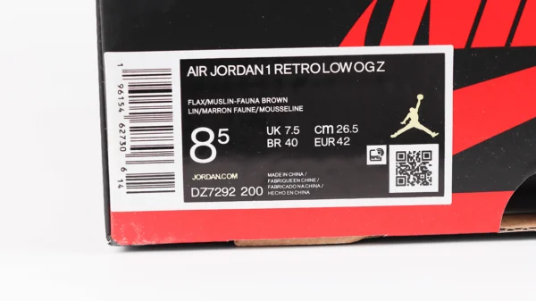 Zion Williamson x Air Jordan 1 Retro Low OG Voodoo Reps10webp343