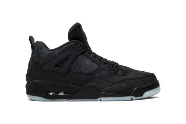 The KAWS x Air Jordan 4 Retro 'Black', 1:1 same as the original. Shop now to experience the quality of our rep sneakers.