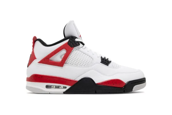 The Air Jordan 4 Retro 'Red Cement', 100% design accuracy replica sneaker. Shop now for fast shipping!