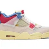 The Union LA x Air Jordan 4 Retro Guava Ice, 1:1 top quality reps shoes. Material and shoe type are 100% accurate.