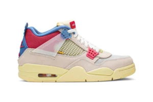 The Union LA x Air Jordan 4 Retro Guava Ice, 1:1 top quality reps shoes. Material and shoe type are 100% accurate.