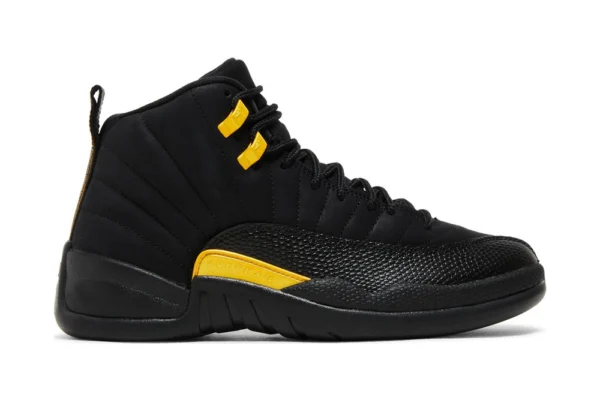 The Air Jordan 12 Retro 'Black Taxi', 100% design accuracy replica shoes. Double protection box Returns are accepted within 14 days.