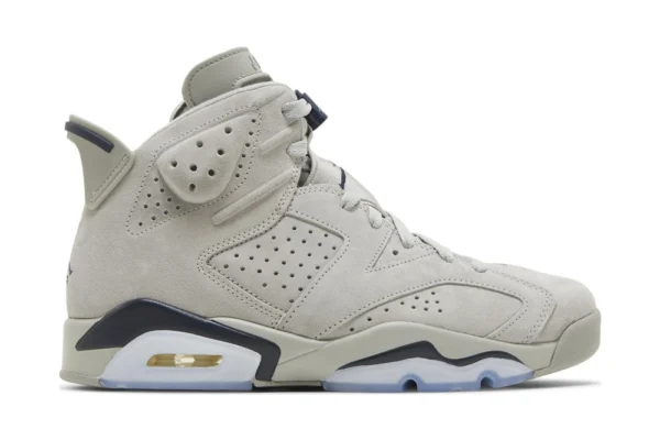 The Air Jordan 6 Retro 'Georgetown', 1:1 top quality replica shoes. Returns within 14 days. Shop now!