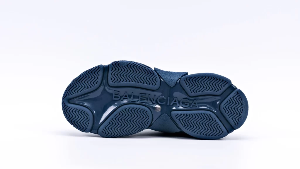 Replica Balenciaga Triple S Blue Patent Reps Shoes