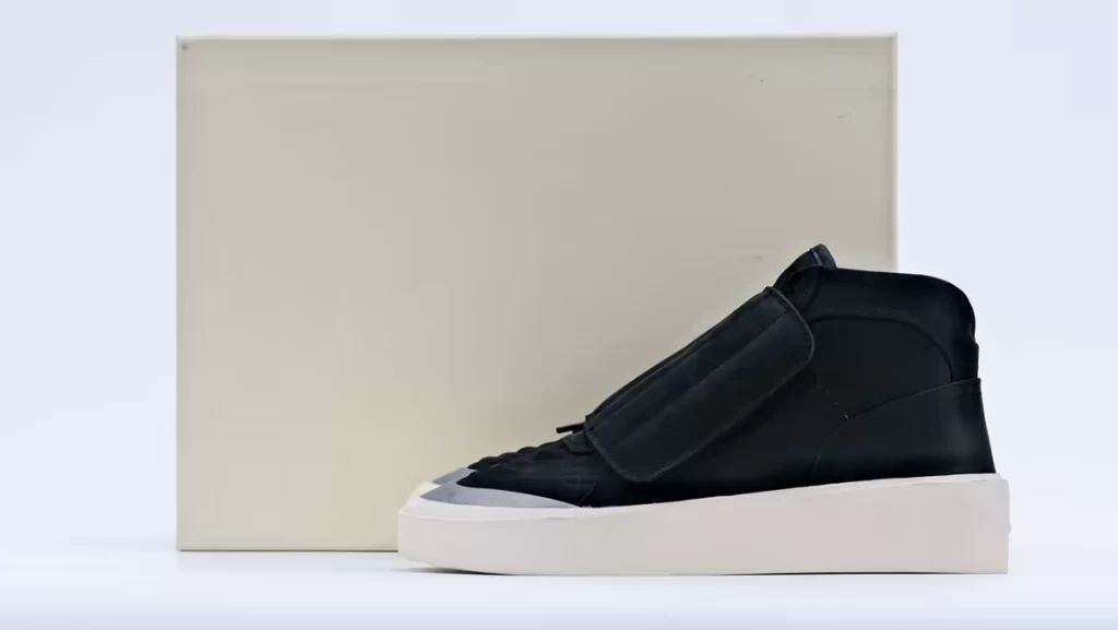 Replica Fear of God Skate Mid 'Black Silver' Reps shoes