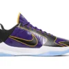 Debuted during All-Star Weekend, the Rep Kobe 5 Protro "Lakers" features the iconic combination of Court Purple, Metallic Gold and Black.
