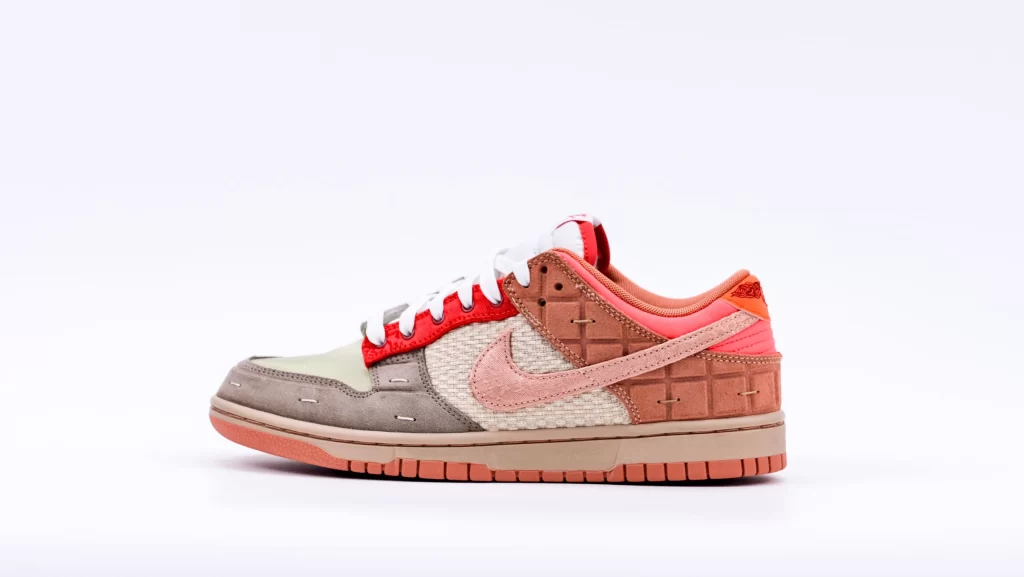CLOT x Dunk Low SP 'What The' With Trading Card REPS Shoes