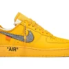 The Off-White x Air Force 1 Low "Lemonade" shoes rep come in a bold lemon yellow and feature Off-White's signature text and zippers. 100% design accuracy.