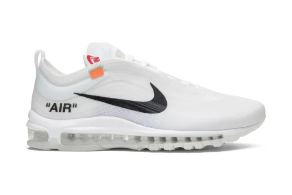 The Off-White x Air Max 97 OG 'The Ten' Replica, 100% design accuracy rep shoes. Shop now for fast shipping!
