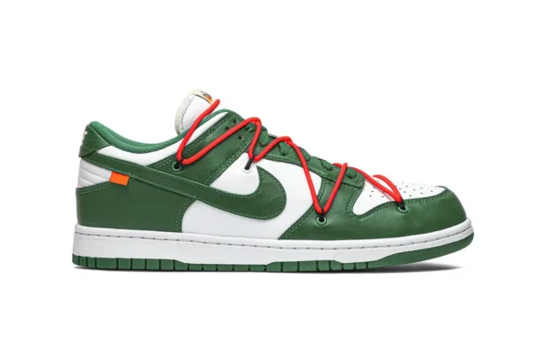 Off-White x Dunk Low 'Pine Green' Rep Shoes