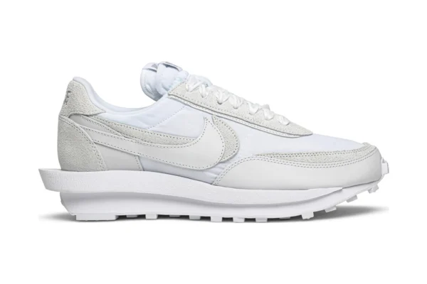 Your search for elite sneaker style ends at our elite rep shoe source with the Sacai x NK LDWaffle 'White Nylon'. 1:1 top quality and cutting-edge fashion.