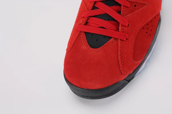 Replica of the Air Jordan 6 Retro 'Toro Bravo' sneakers