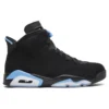 The Air Jordan 6 Retro 'UNC', 1:1 top quality replica shoes. Material and shoe type are 100% accurate.