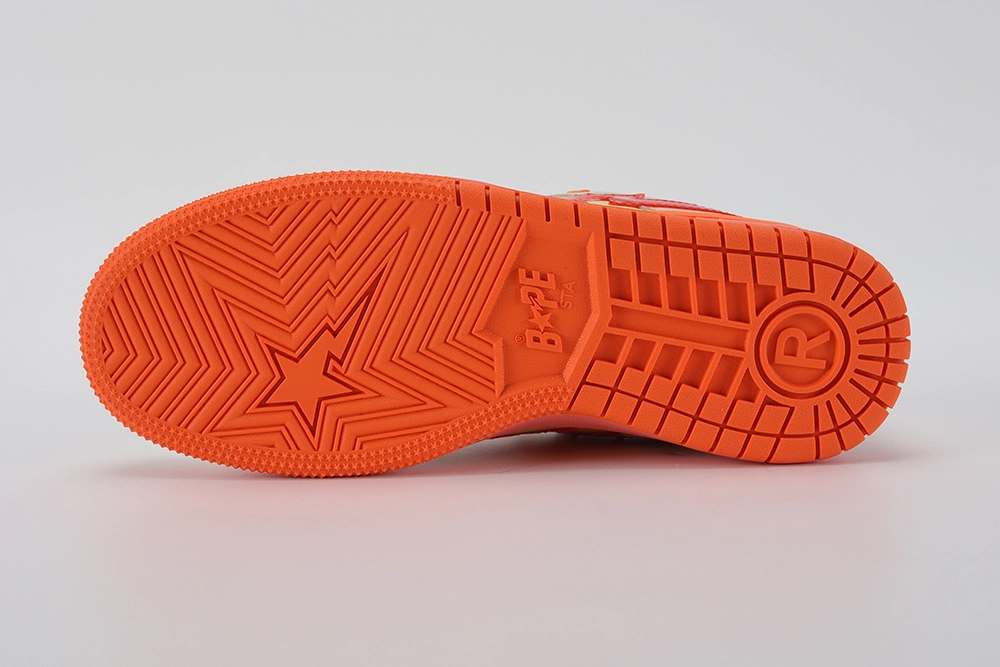 Bape Sk8 Sta M1 'Orange' REPS Shoes Website