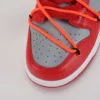 off white x dunk low university red replica 5