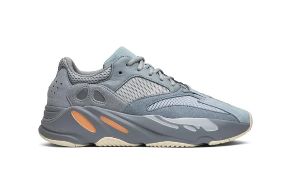 The Yeezy Boost 700 Inertia, 1:1 top-quality replica shoes. Double protection box Returns are accepted within 14 days.