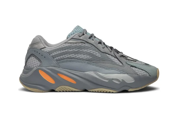 The Yeezy Boost 700 V2 'Inertia', 1:1 top quality reps shoes. Material and shoe type are 100% accurate.