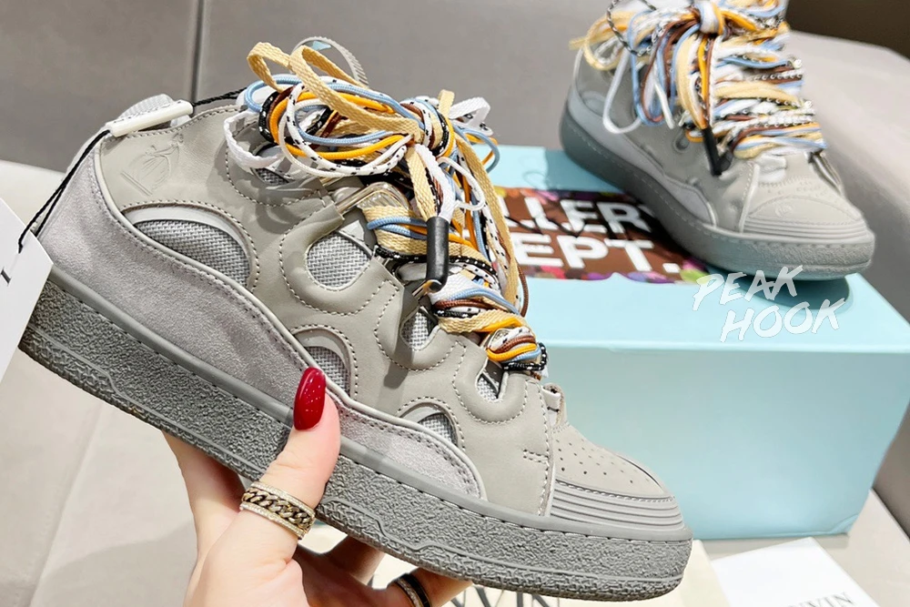 Lanvin Reps shoes Curb Sneaker 'Grey' REPS (1)