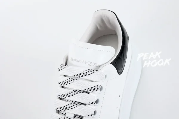 Alexander McQueen Oversized Sneaker 'Black Crocodile' REPS (4)