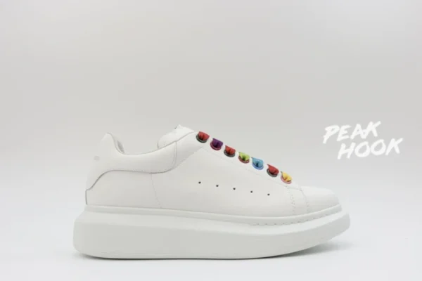 Alexander McQueen Rep Oversized Sneaker 'White Multicolor' Replica (4)
