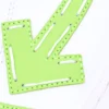 OFF WHITE OUT OF OFFICE Sartorial Stitching White Green 5webp7